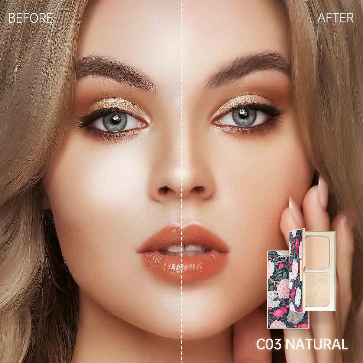 CATKIN Flower-like Pressed Powder