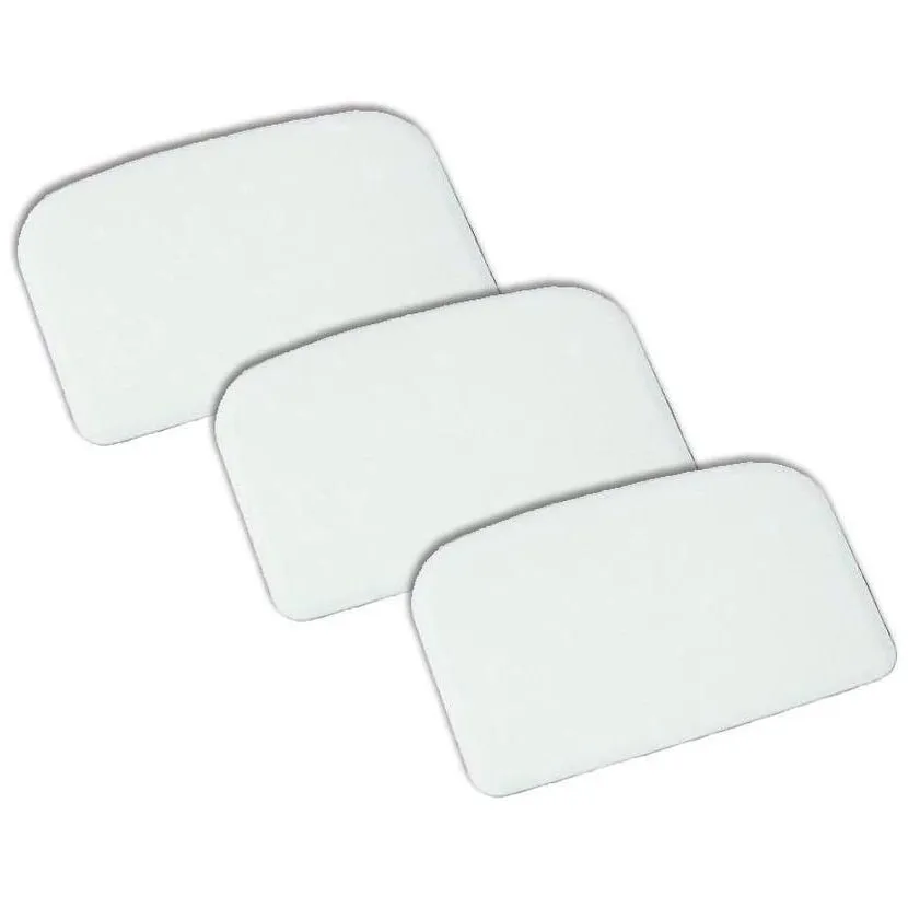 Chef Craft 5.5" Wide Flexible Bowl Scraper / Dough Cutter - Great for Home Bakers - 1 Pack