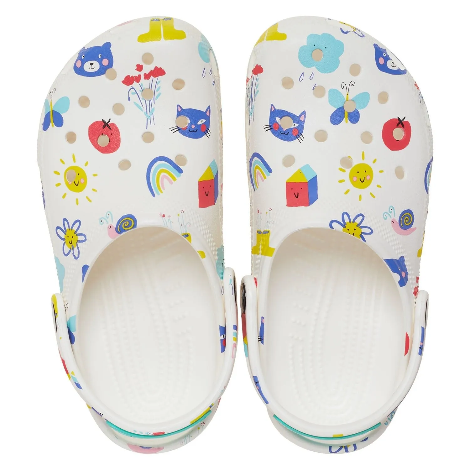 Classic Doodle Print Clog Kids (Age 5 )