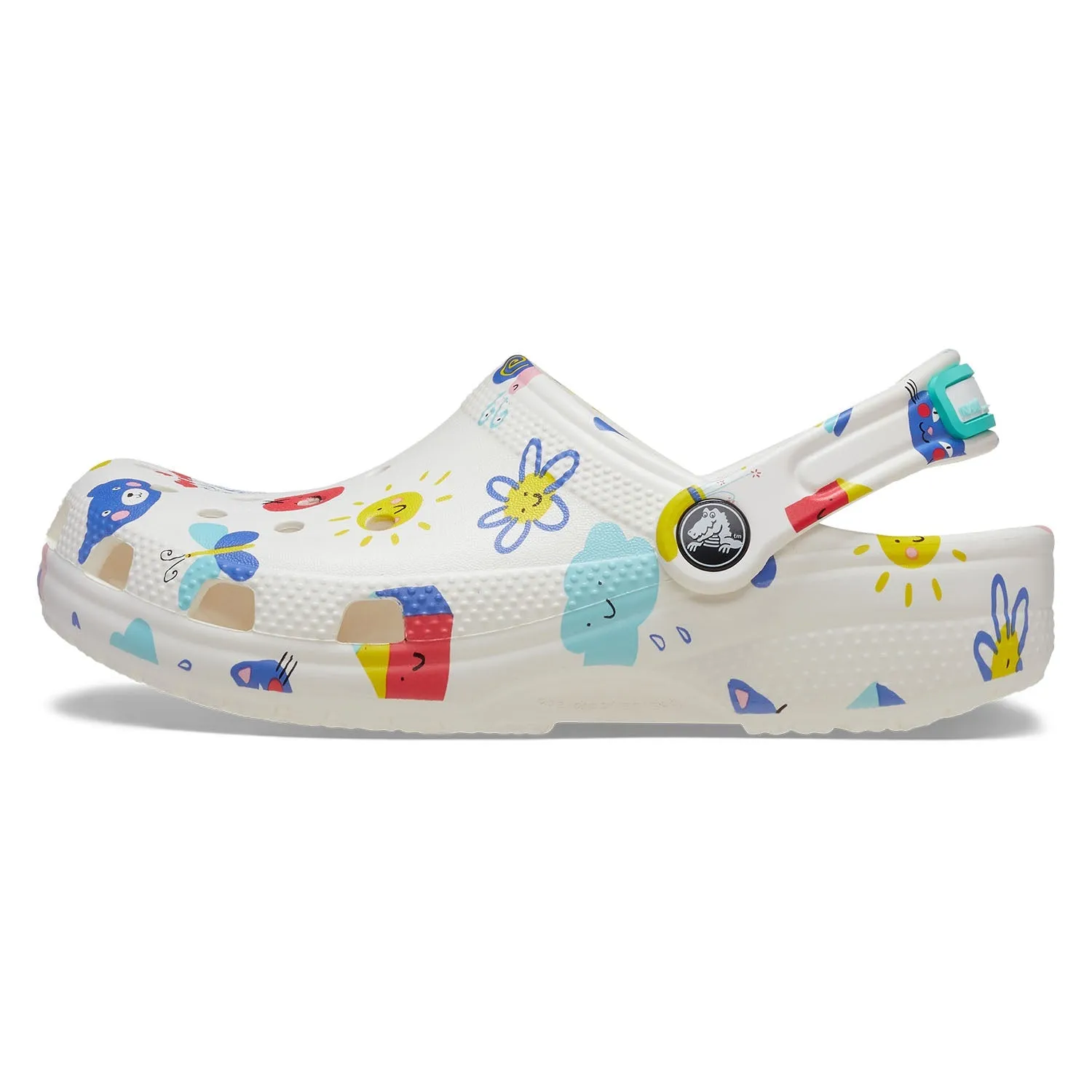 Classic Doodle Print Clog Kids (Age 5 )