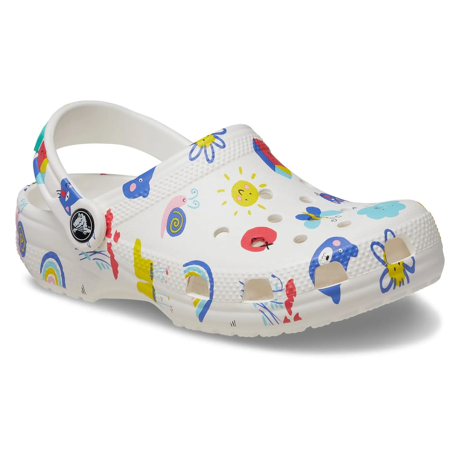 Classic Doodle Print Clog Kids (Age 5 )