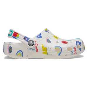 Classic Doodle Print Clog Kids (Age 5 )