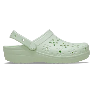 Classic Floral Cut Out Clog
