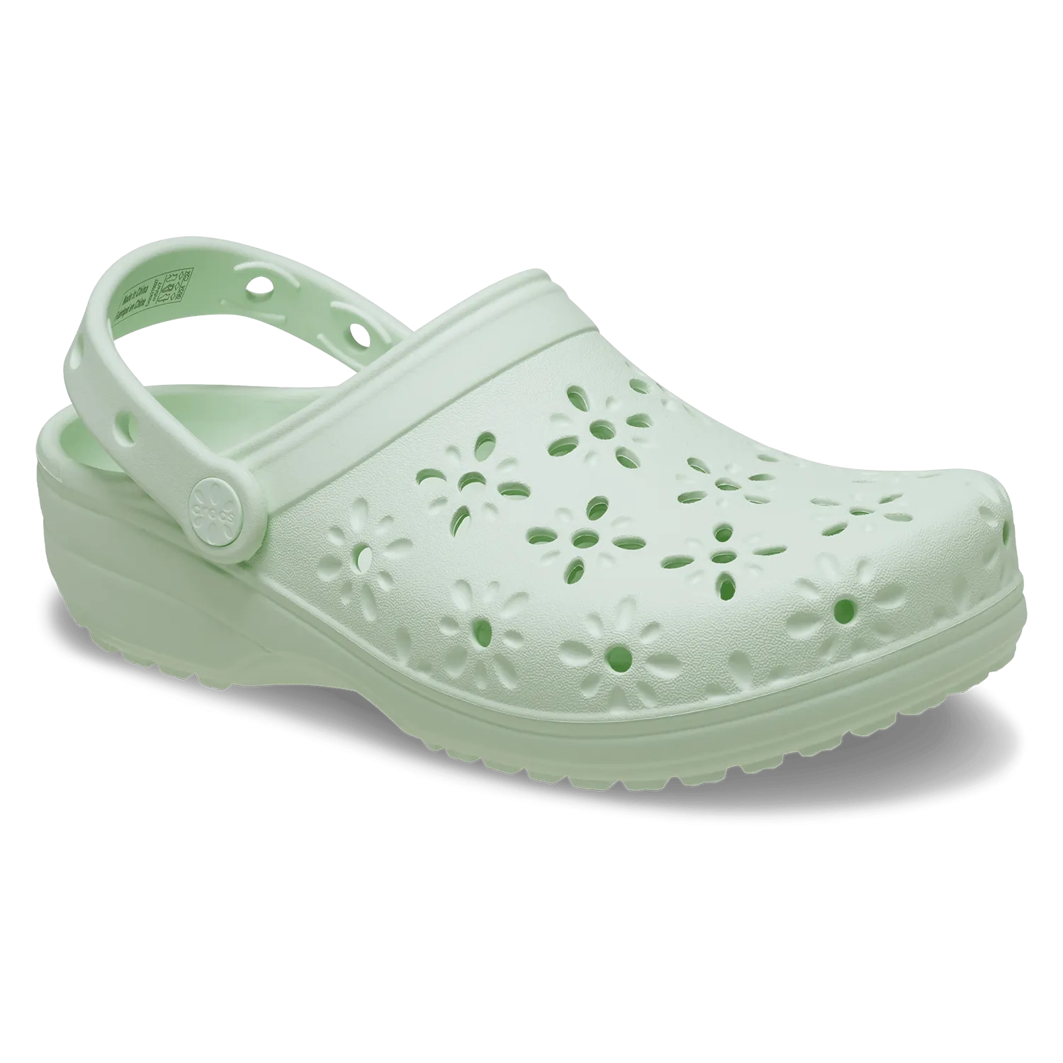 Classic Floral Cut Out Clog