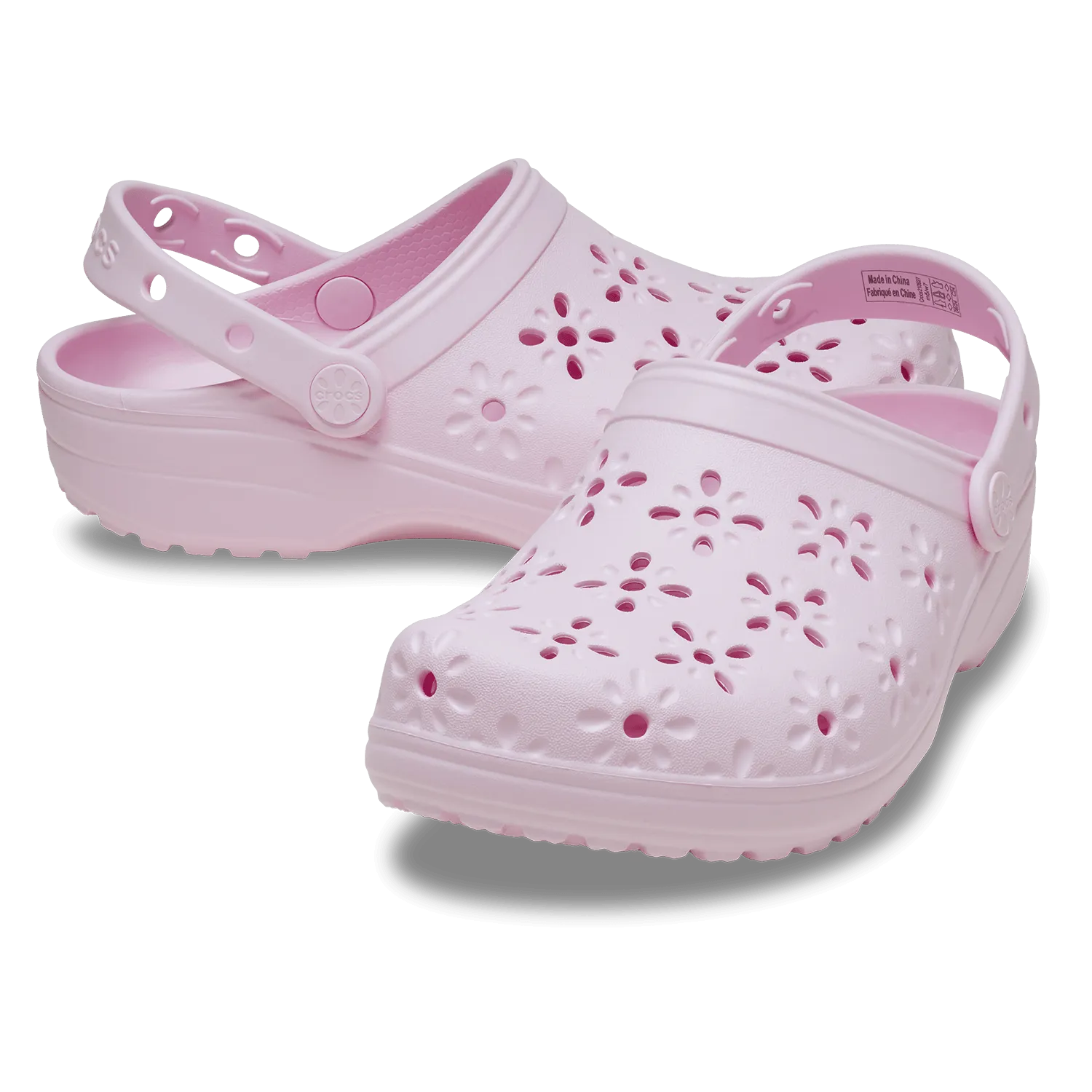 Classic Floral Cut Out Clog