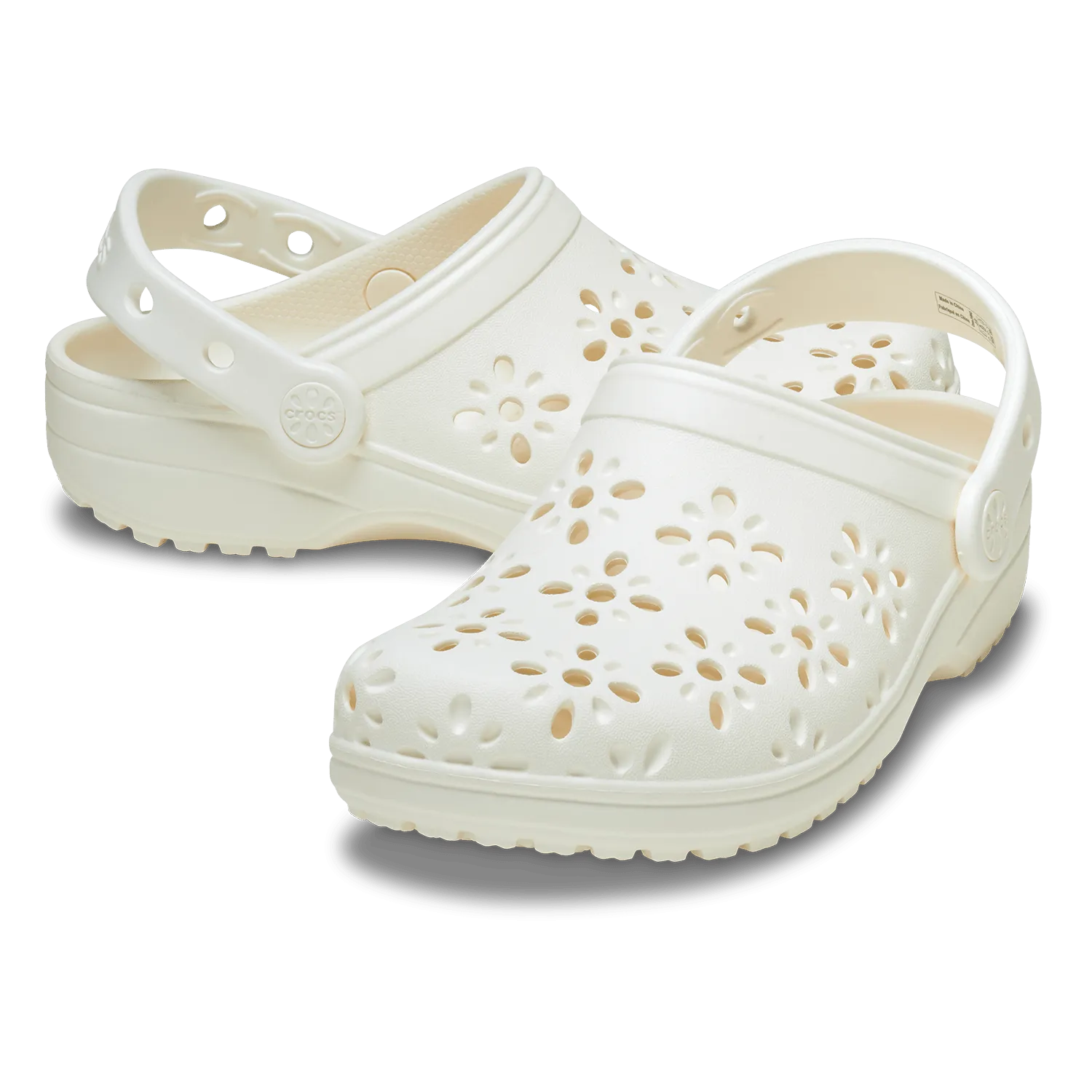 Classic Floral Cut Out Clog