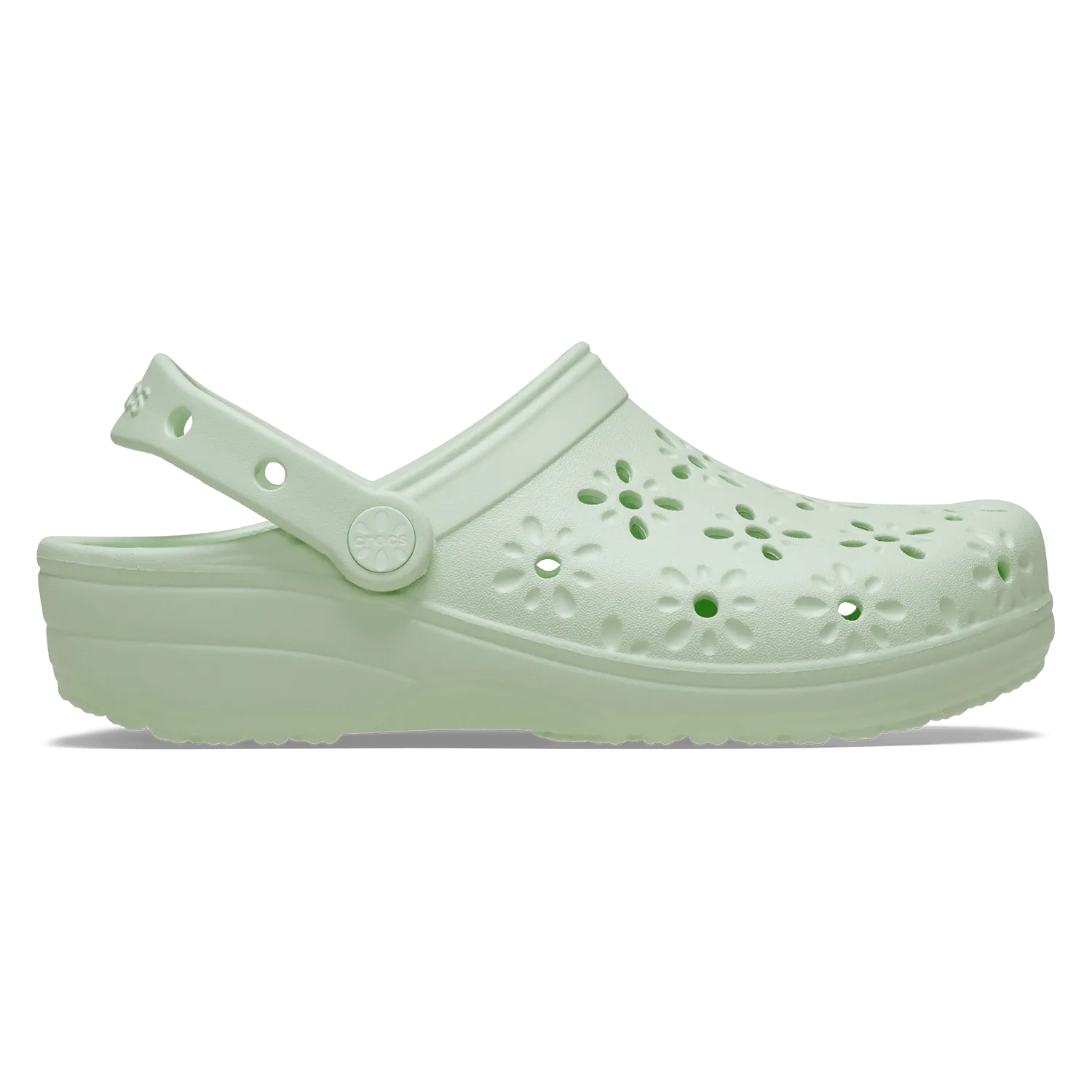 Classic Floral Cut Out Clog