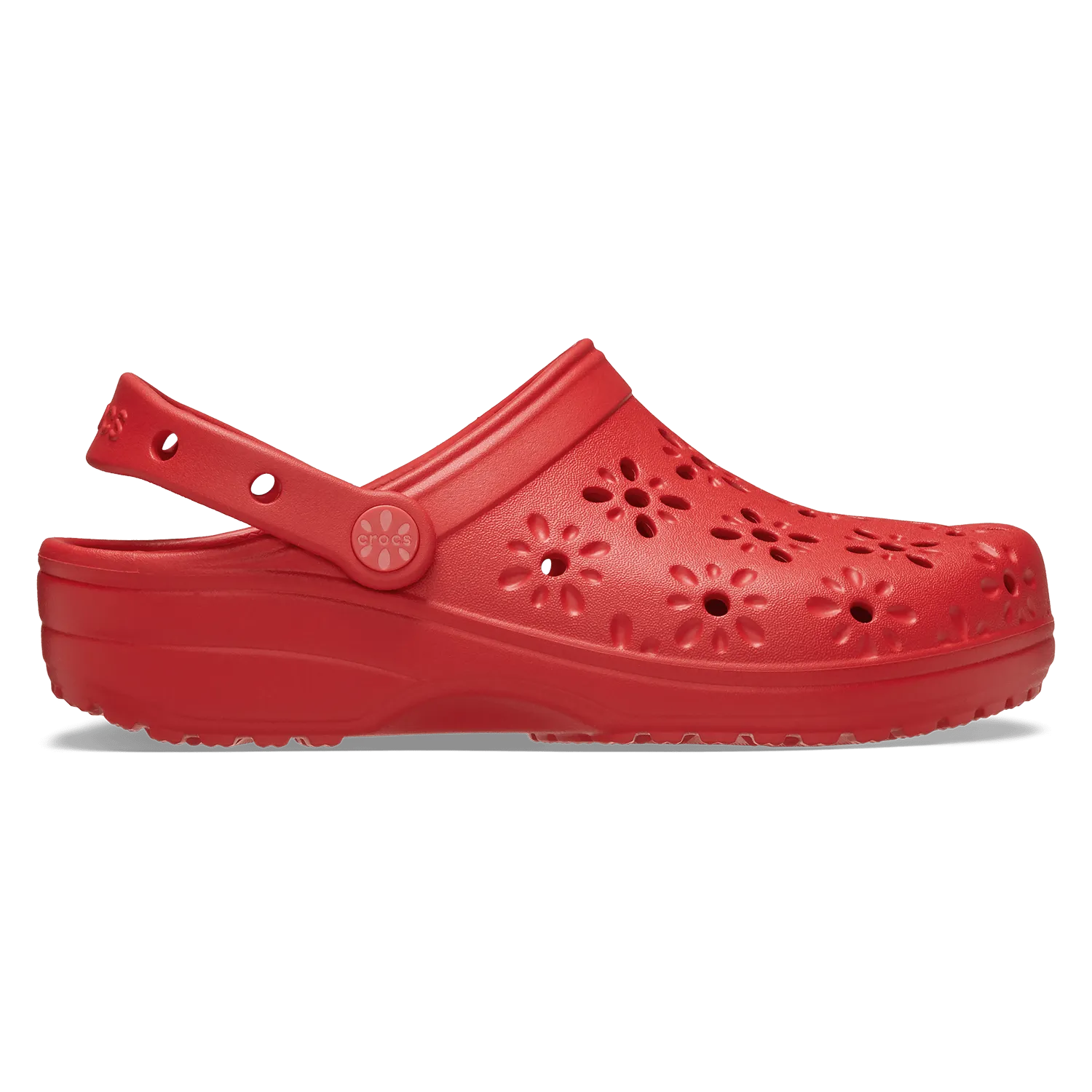 Classic Floral Cut Out Clog
