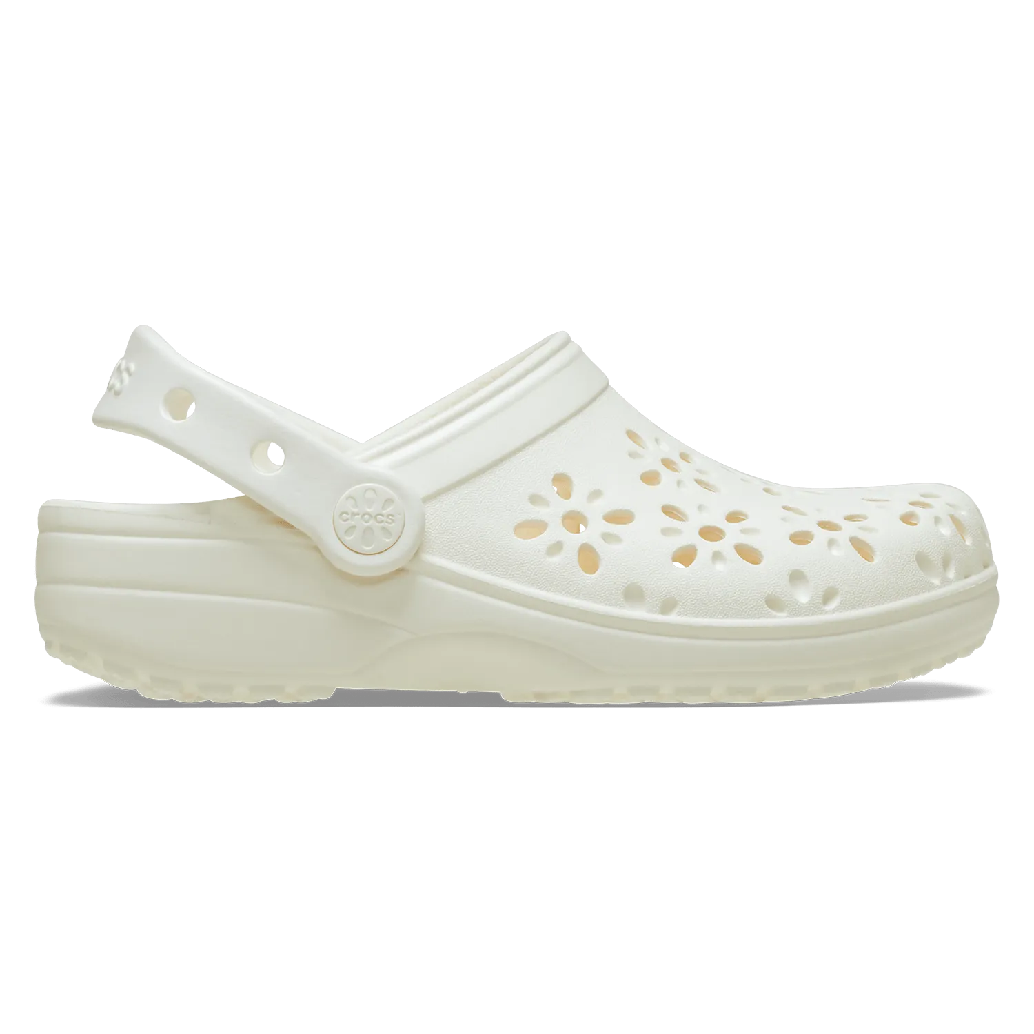 Classic Floral Cut Out Clog