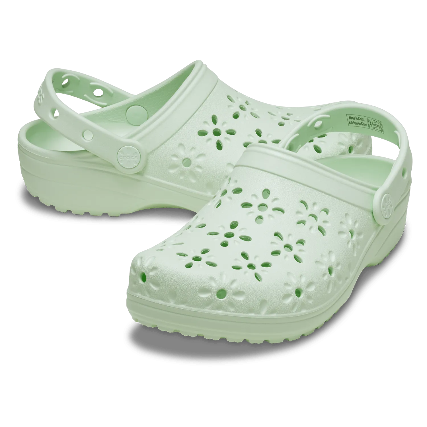 Classic Floral Cut Out Clog