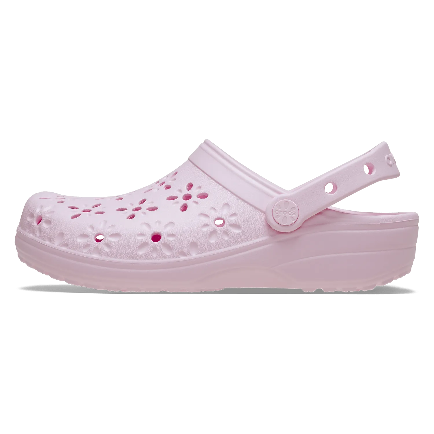 Classic Floral Cut Out Clog
