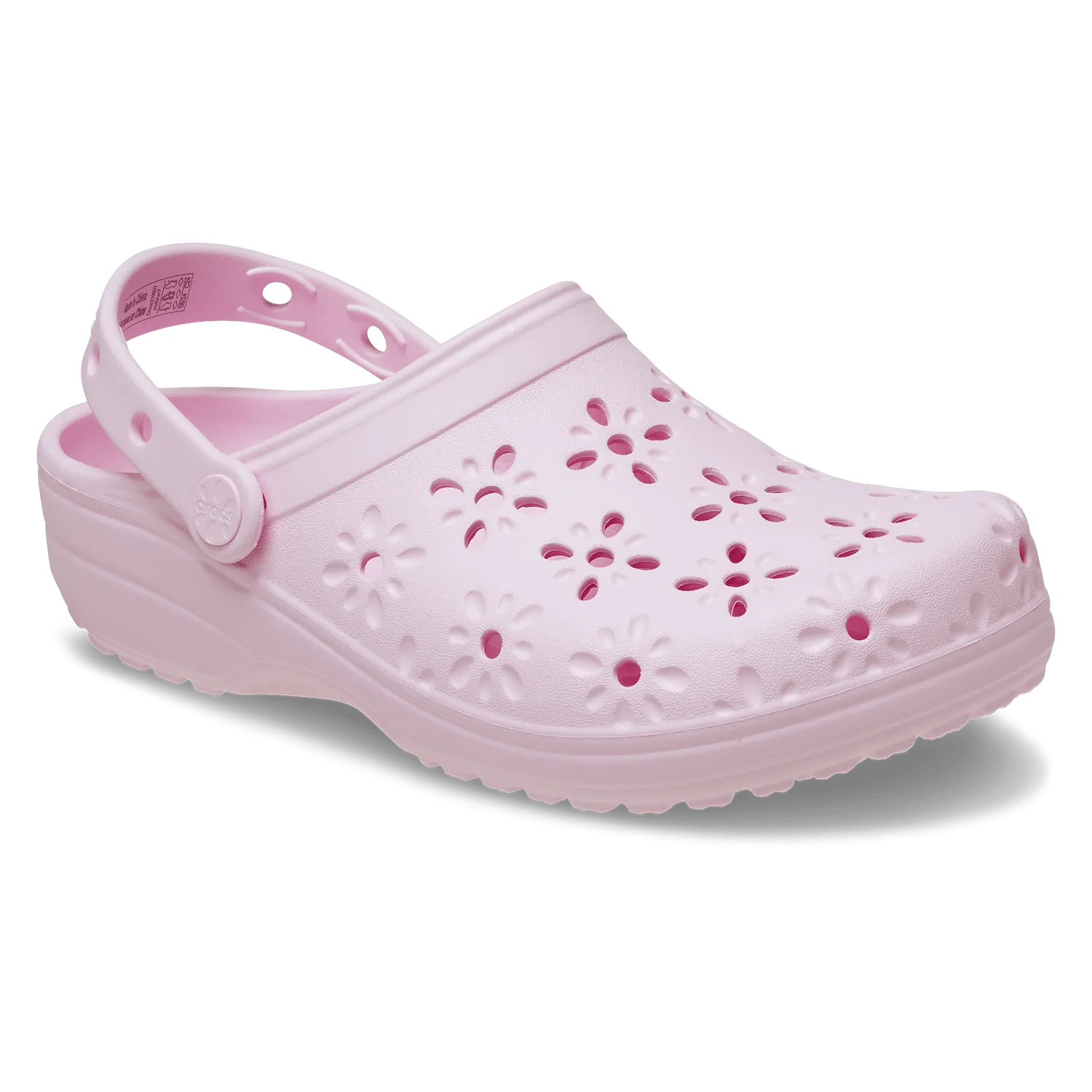 Classic Floral Cut Out Clog