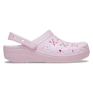 Classic Floral Cut Out Clog