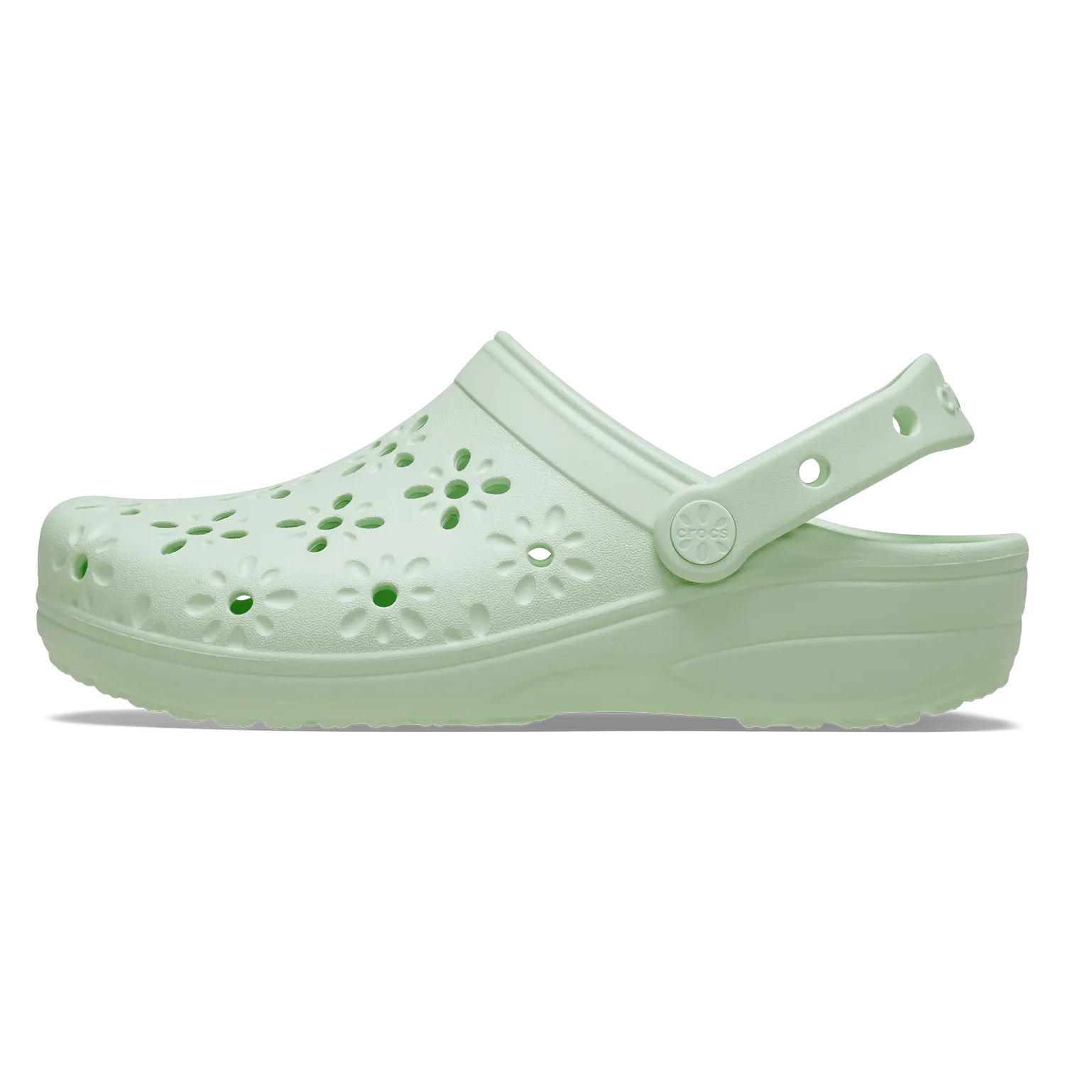 Classic Floral Cut Out Clog