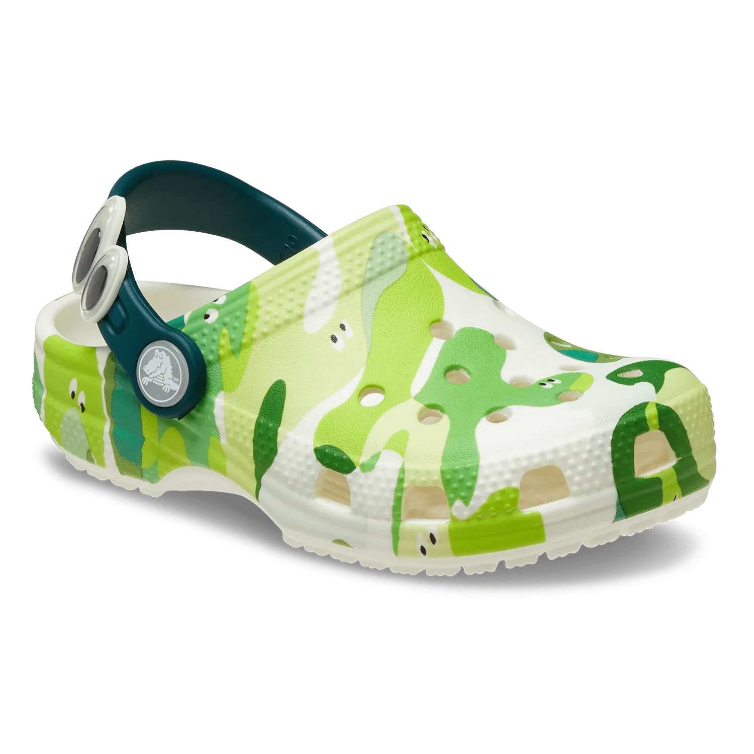 Classic Glow Slime Monsters Clog Toddler (Age 1-5)