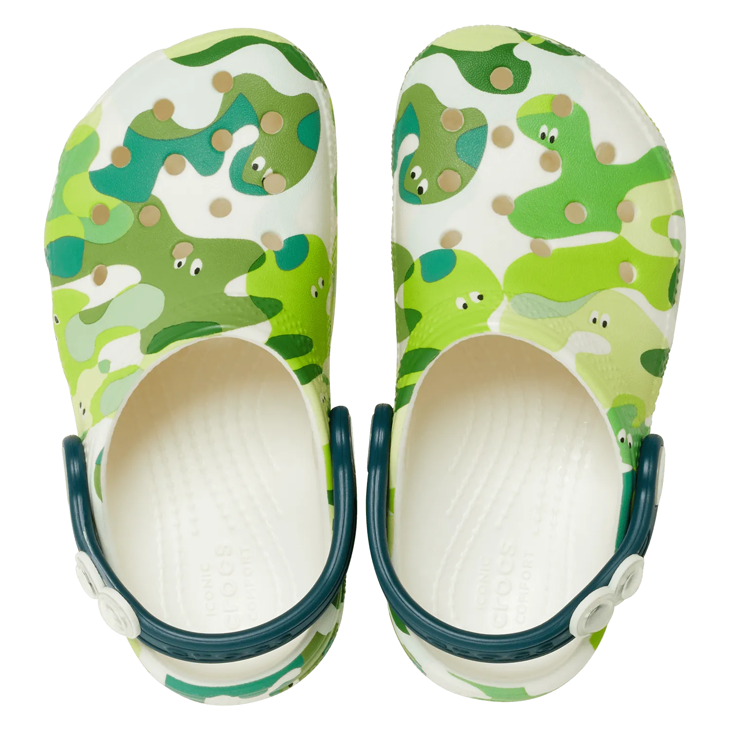 Classic Glow Slime Monsters Clog Toddler (Age 1-5)