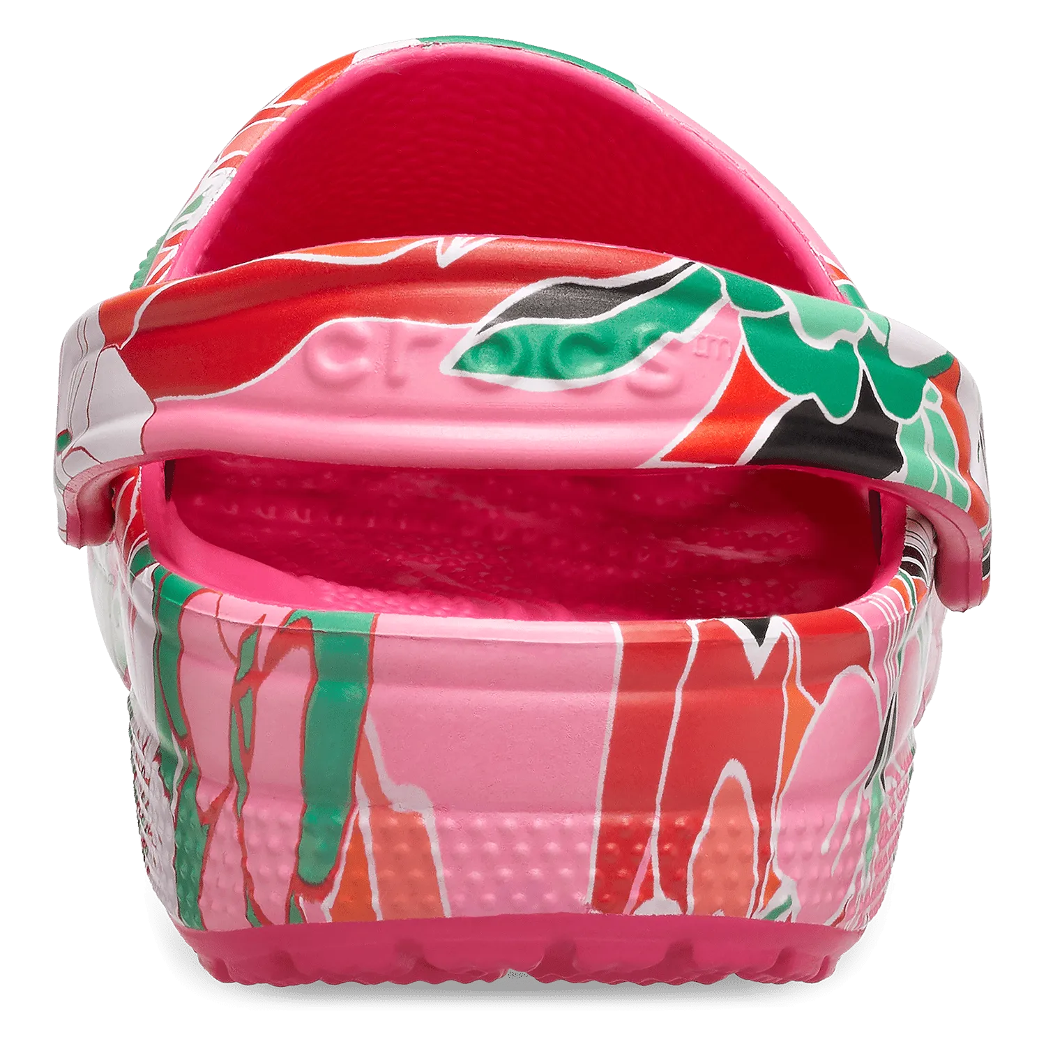 Classic Woodcut Floral Clog Kids (Age 5 )