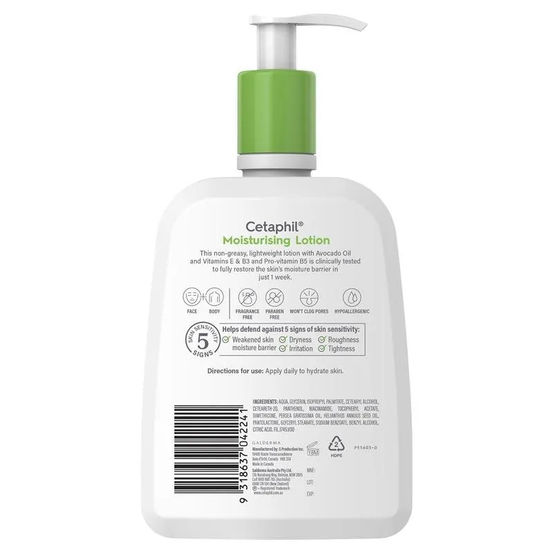 [CLEARANCE Expiry: 01/2025] Cetaphil Moisturising Lotion 500mL