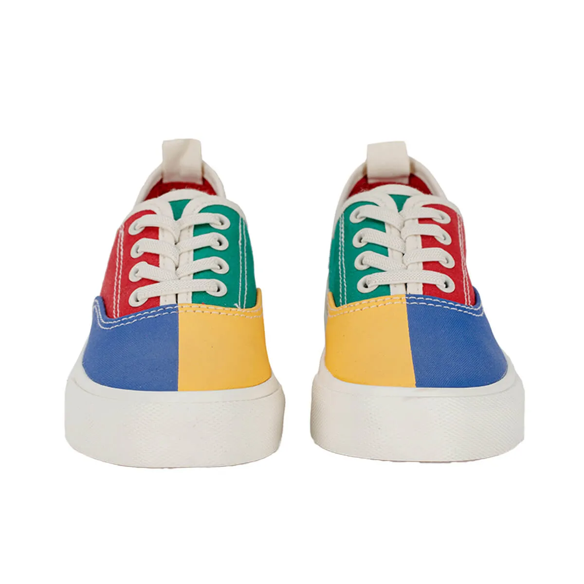Color Block Laces Trainers - Turnschuhe