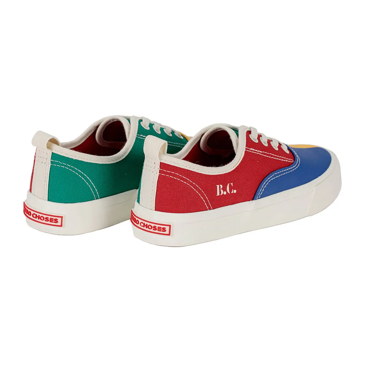 Color Block Laces Trainers - Turnschuhe