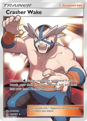 Crasher Wake 129/131 - Forbidden Light Pokemon Holofoil