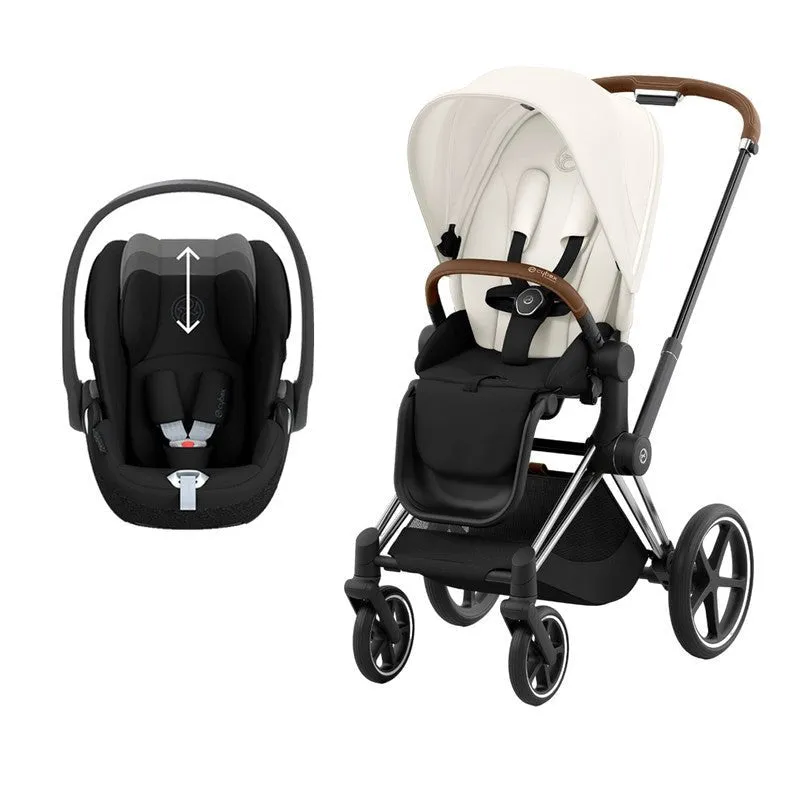 CYBEX PRIAM Travel System - Off White