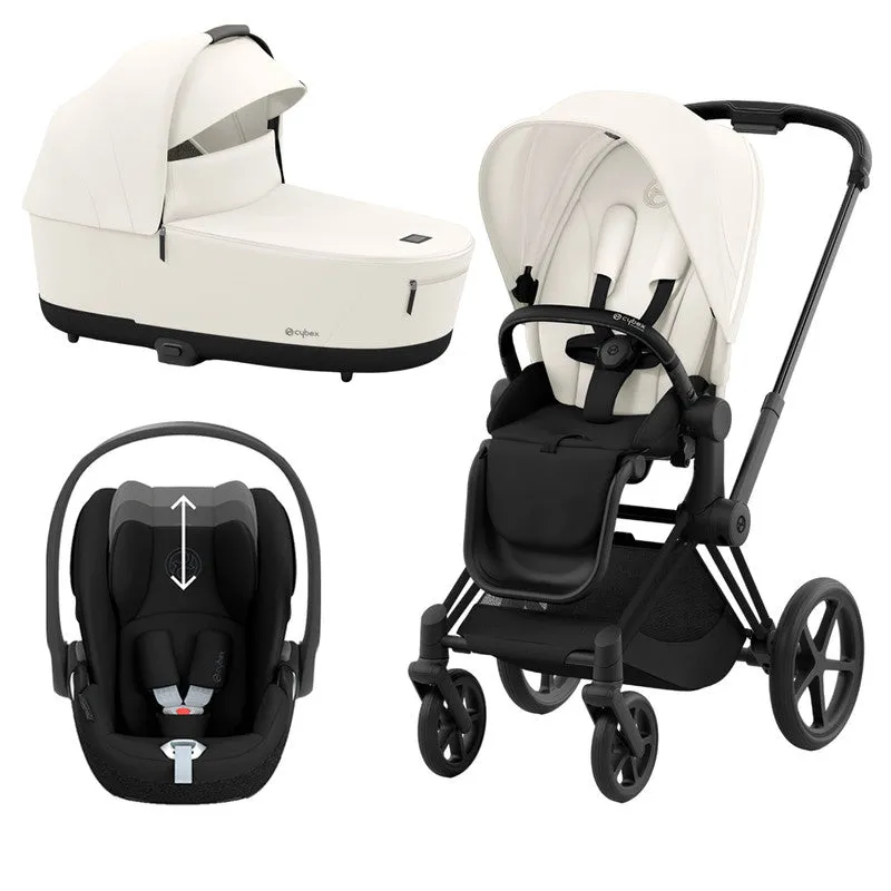CYBEX PRIAM Travel System - Off White