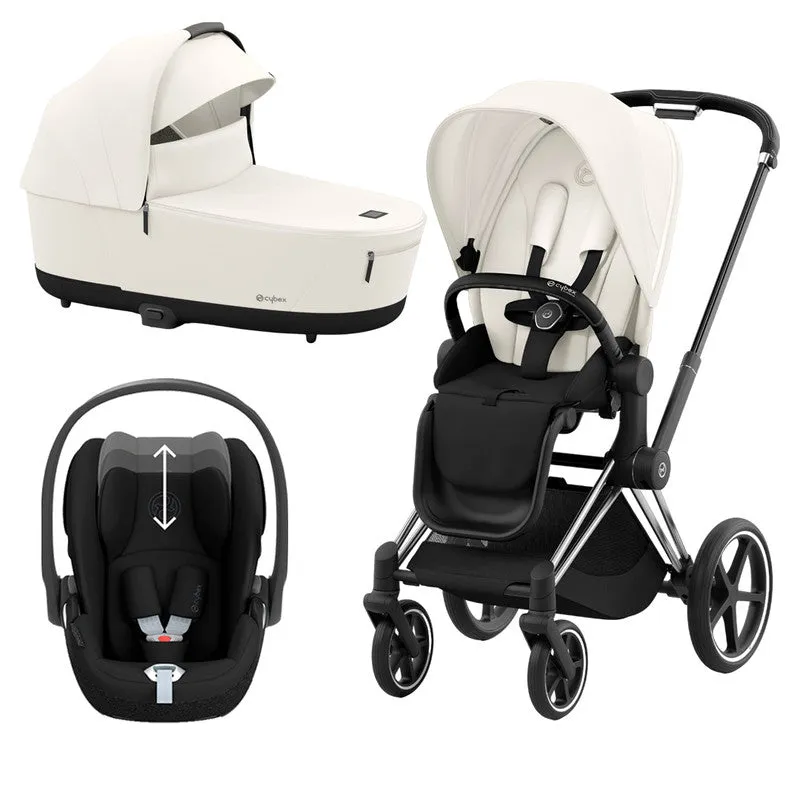 CYBEX PRIAM Travel System - Off White