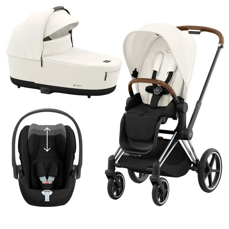 CYBEX PRIAM Travel System - Off White