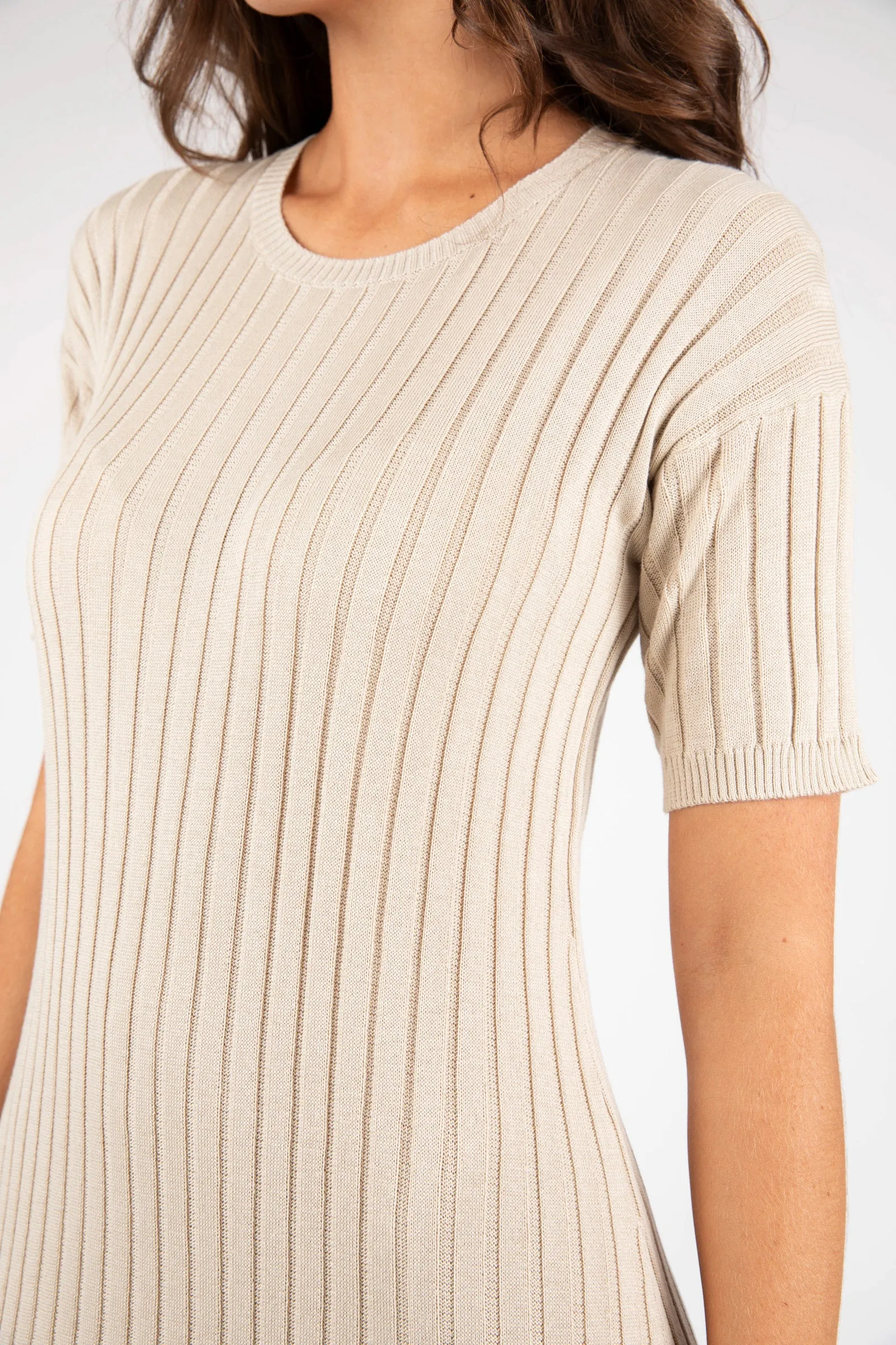 Day Off Knit Maxi - Bone