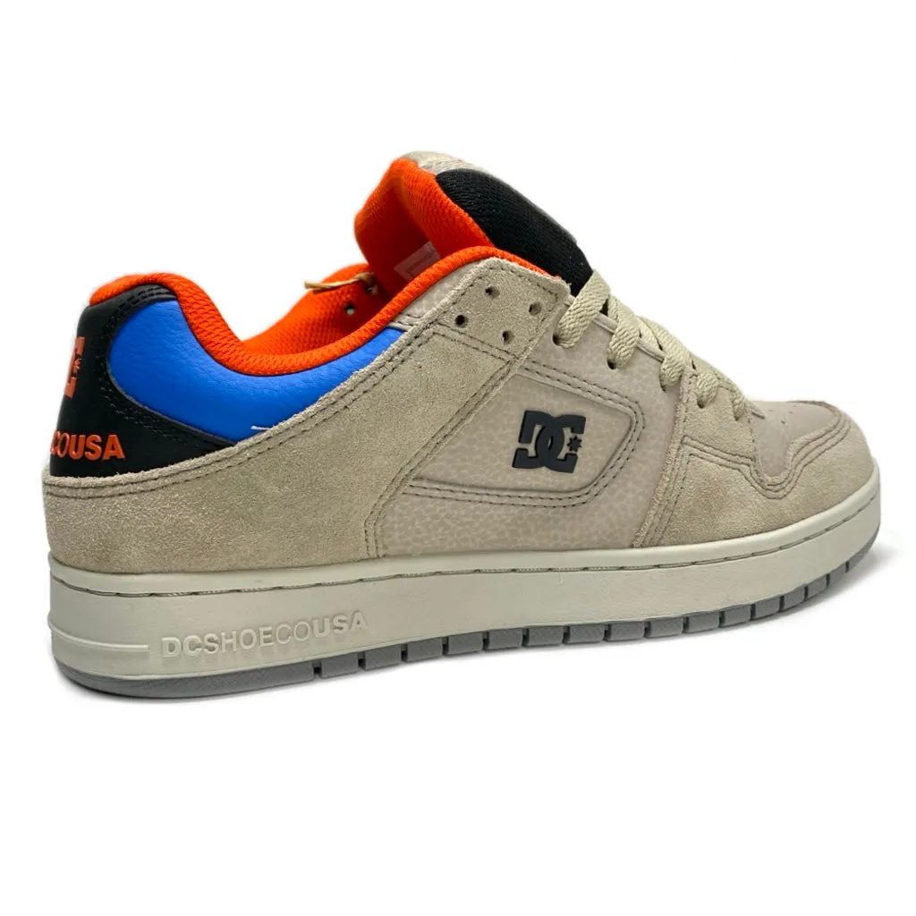 DC SHOES MANTECA SE LIGHT CAMEL TRAINERS