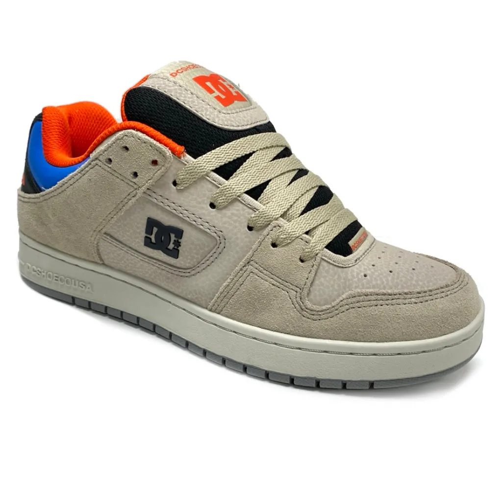 DC SHOES MANTECA SE LIGHT CAMEL TRAINERS