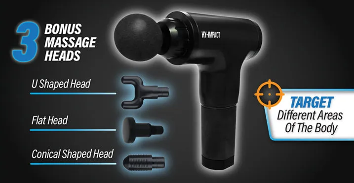 Deep Tissue Muscle Massage Gun - Cordless Muscle Massager