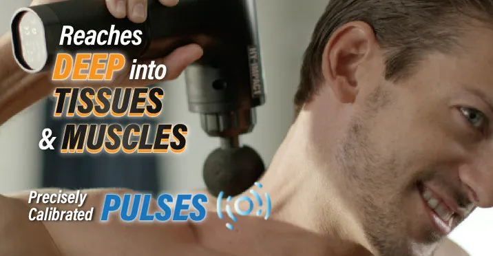 Deep Tissue Muscle Massage Gun - Cordless Muscle Massager