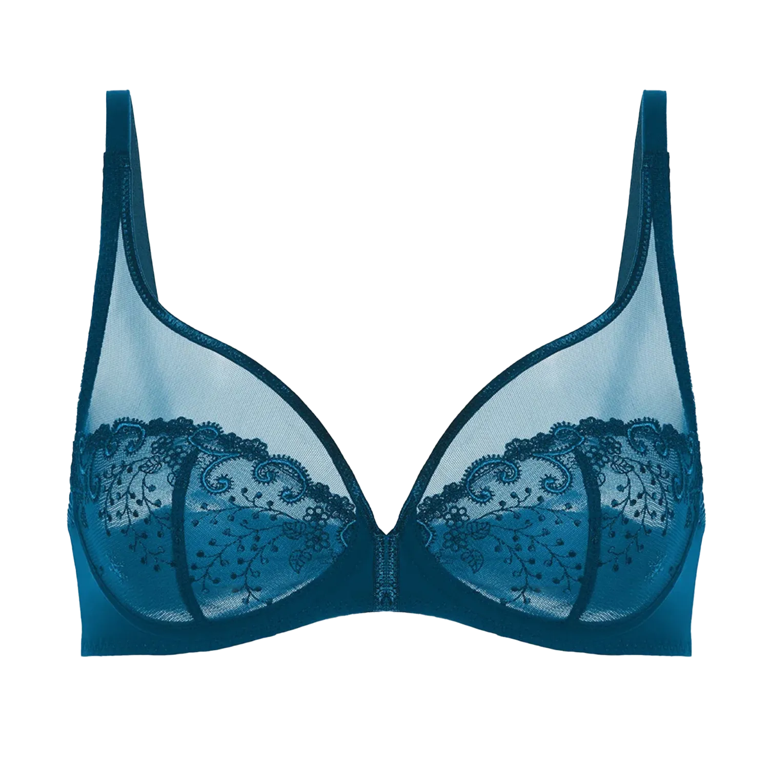 Delice Sheer Plunge Bra