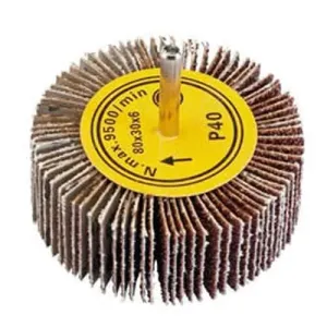 Draper Abrasive Flap Wheel, 80 X 30Mm, 40 Grit Dr-76485
