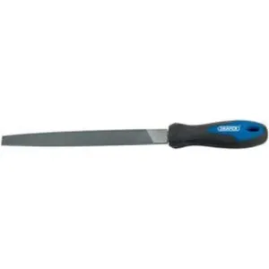Draper Soft Grip Engineer'S File Flat File And Handle, 200Mm Dr-44952