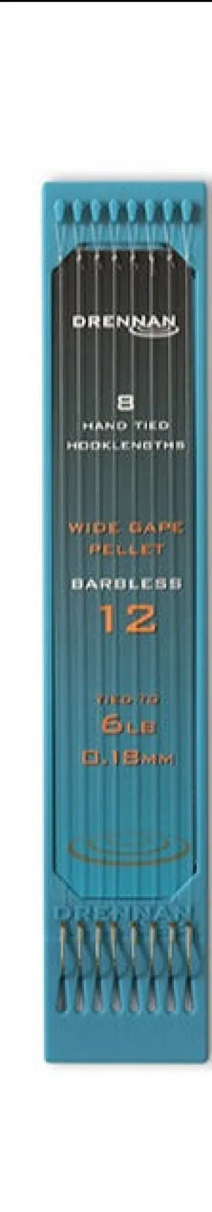 Drennan Hook To Nylon Wide Gape Pellet