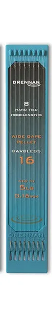 Drennan Hook To Nylon Wide Gape Pellet