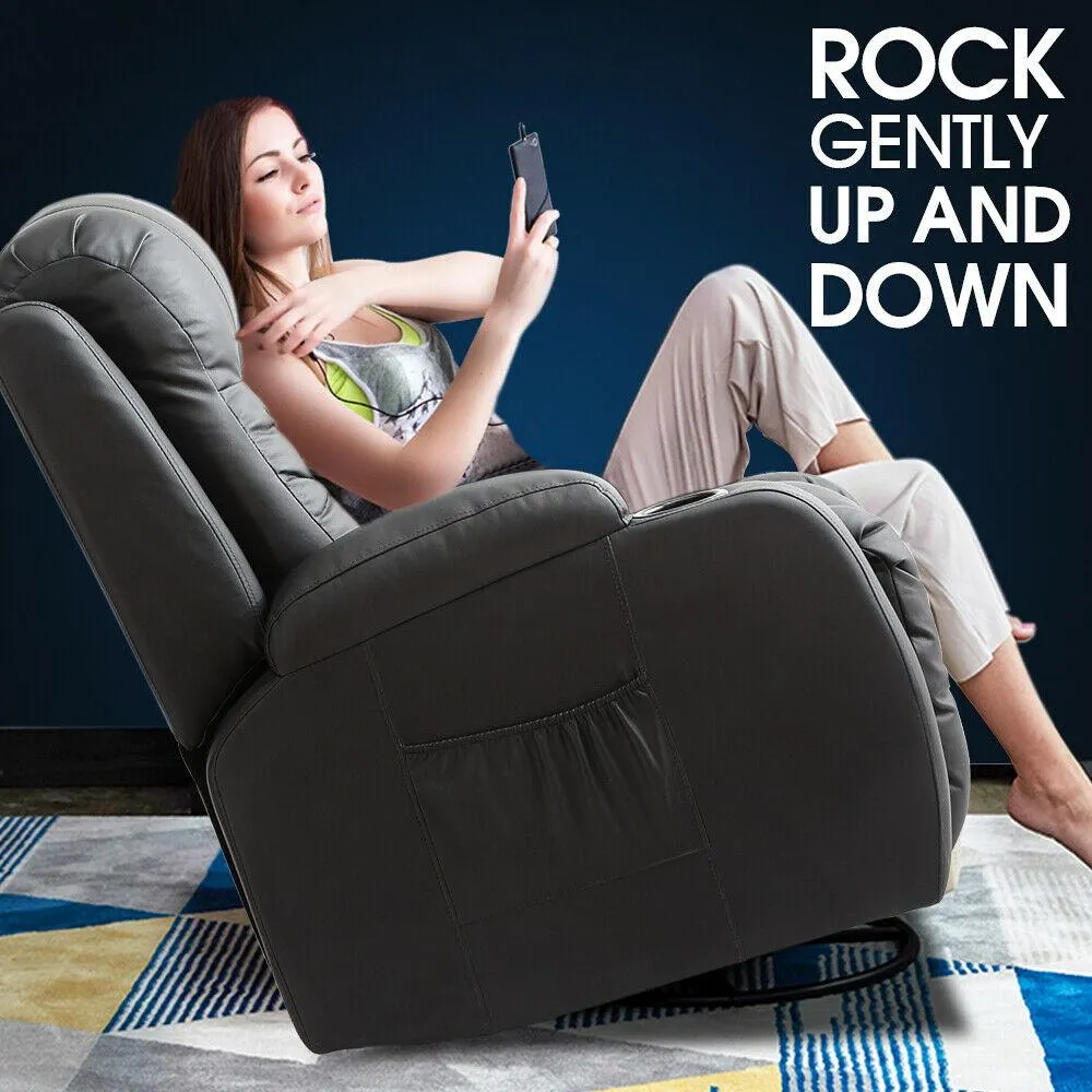 Electric Massage Chair Zero Gravity Chairs Recliner Full Body Back Neck