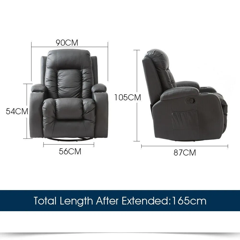 Electric Massage Chair Zero Gravity Chairs Recliner Full Body Back Neck