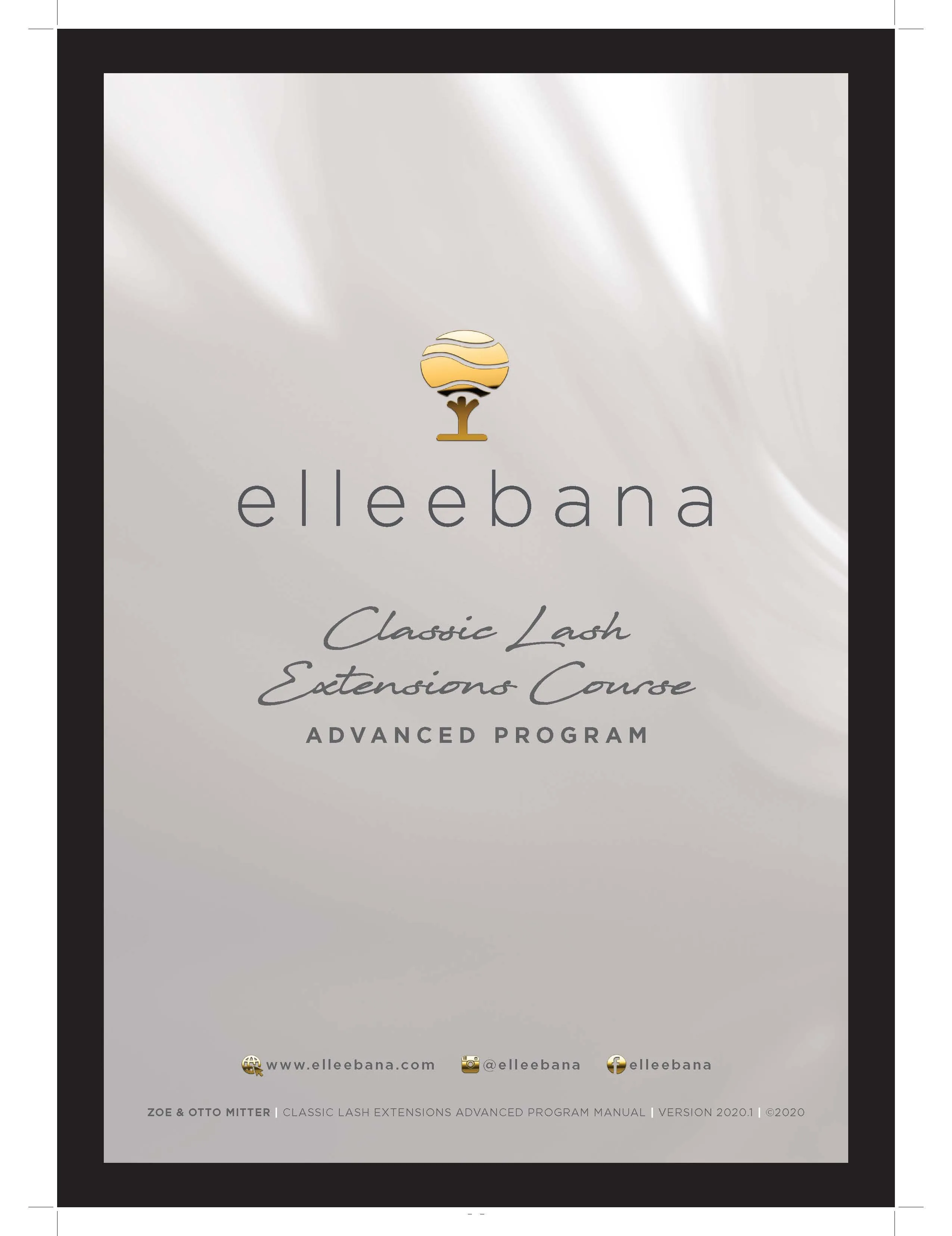 Elleebana Lash Extension Classic Advanced Kit Training Package (SD)