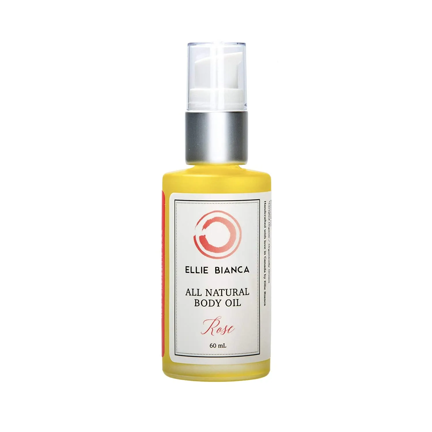Ellie Bianca Luxury Rose Body Oil | Deep Hydration and Restoration with the Ultra-Hydrating Skin Care Benefits of our Soft, Smooth Oil Blend | Massage and Cuticle Oil for Face, Hands and Body