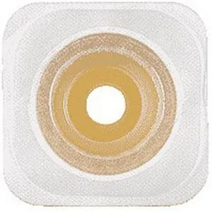 Esteem synergy® Convex Durahesive® Skin Barrier, 5" x 5" (12.5cm x 12.5cm) White, Moldable Stoma Opening 1-1/4" - 1-3/4" (33mm - 45mm) - Box of 10