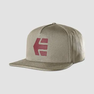Etnies Icon Snapback Cap Beige
