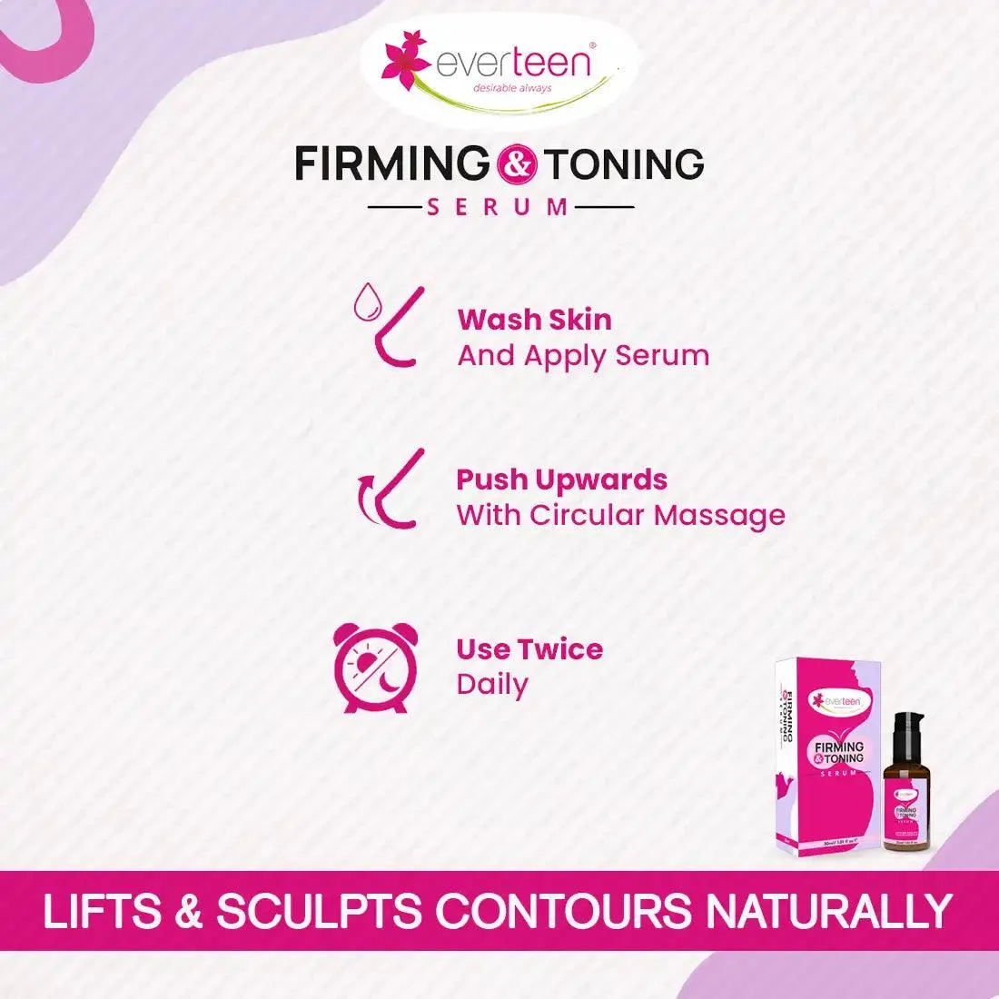 everteen Firming and Toning Serum for Women - 30ml