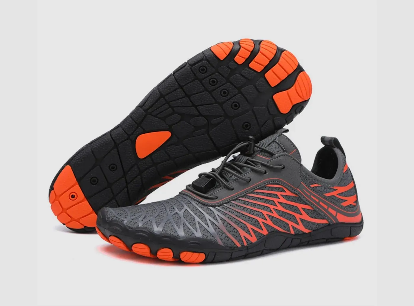 FitVille Men's Barefoot Hiking Sandals V4