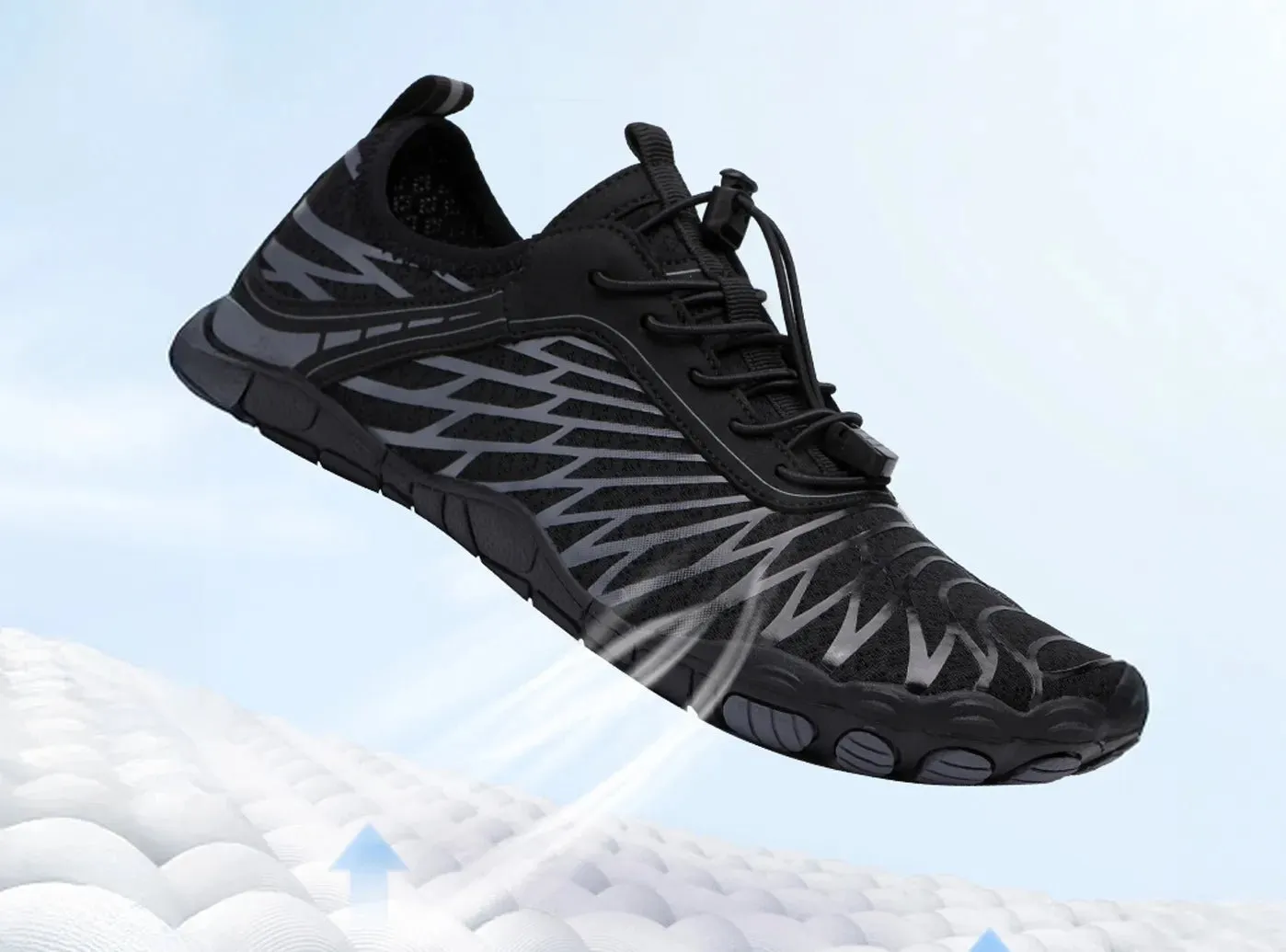 FitVille Men's Barefoot Hiking Sandals V4