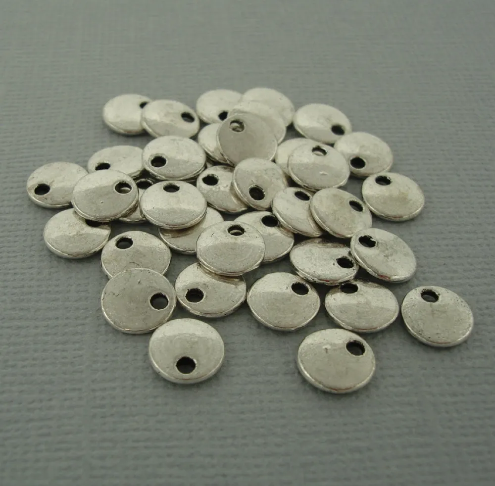Flat Round Tags