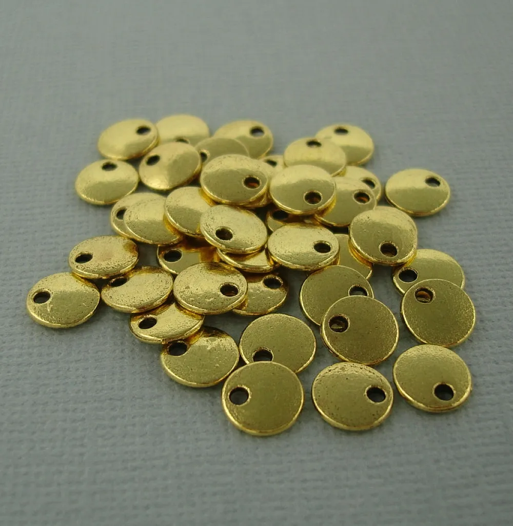 Flat Round Tags
